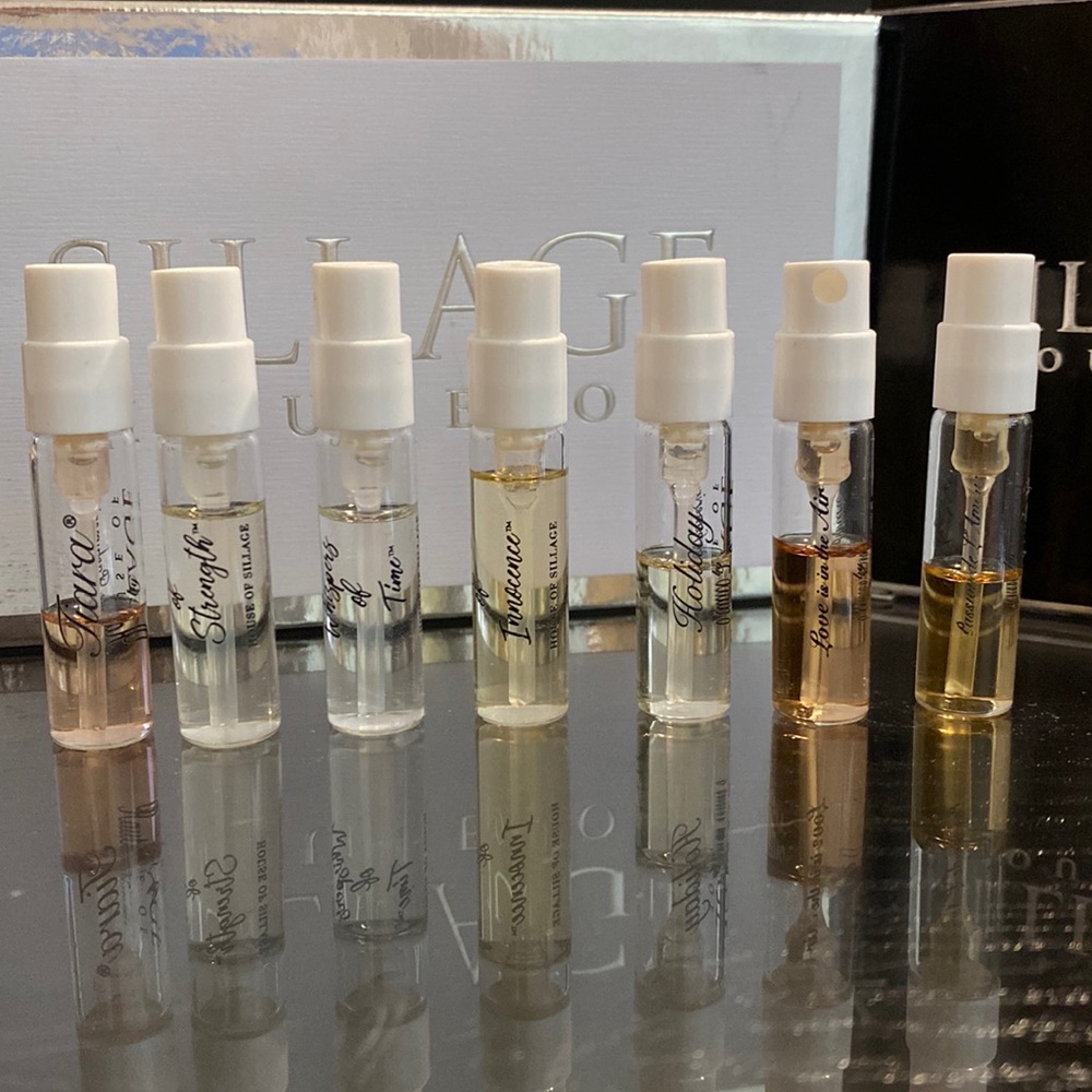 🤍🩵House of sillage mini tryouts perfume no box🤍🩵